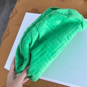 Green Velvet Clutch